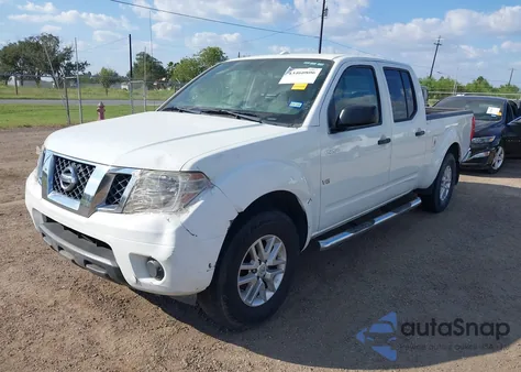 2015 Nissan Frontier Sv из США, поврежденный, VIN 1N6AD0FR6FN744564